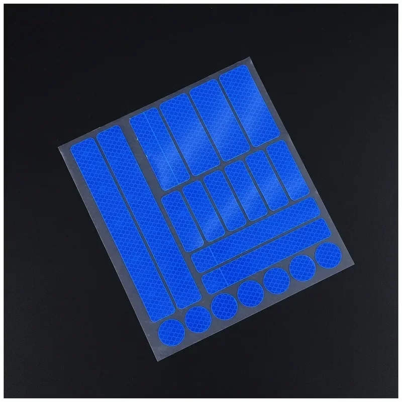 Stiker Reflektif, Peringatan Keselamatan, Stiker Reflektif, Tanda Keselamatan, Strip Reflektif, Stiker Badan, Rangka Sepeda Gunung