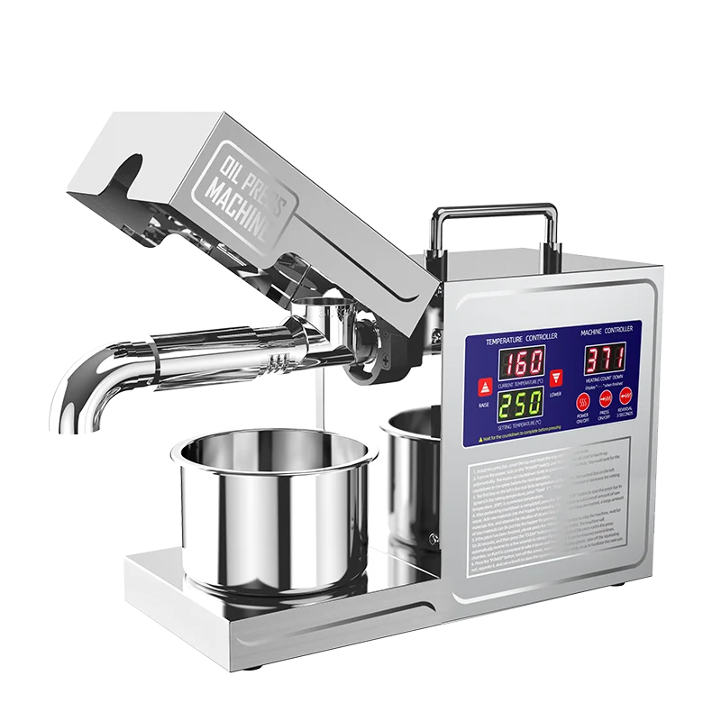 

B03S Oil press Automatic Home Use Sunflower Oil Pressing Machine Walnut Soybean Oil Extractor