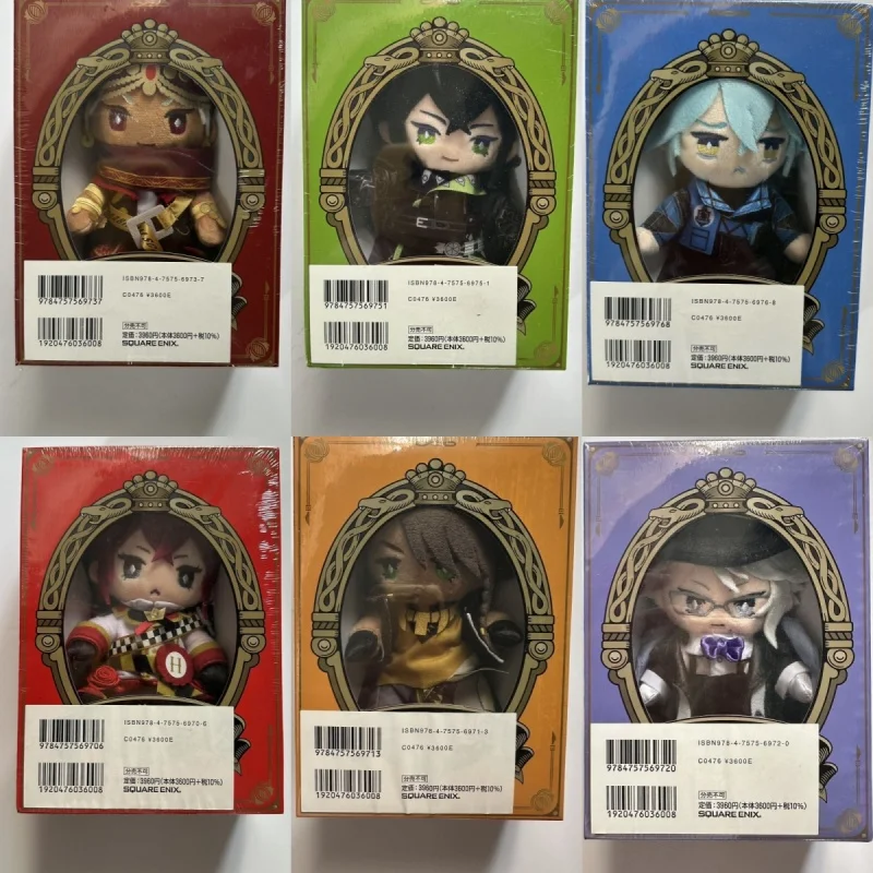 Anime Twisted-Wonderland Riddle Rosehearts Idia Shroud Plüschpuppen Niedliche Figuren Malleus Spielzeug Ornament Sammlung Kinder Festival Geschenk