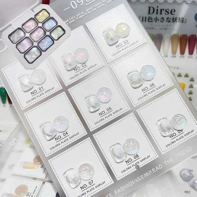 

Aurora Silk Texture Modeling Gel 3D Sculpture Painting Nail Gel Upgraded Solid Carving for Drawing Flowers Effect Design Tools