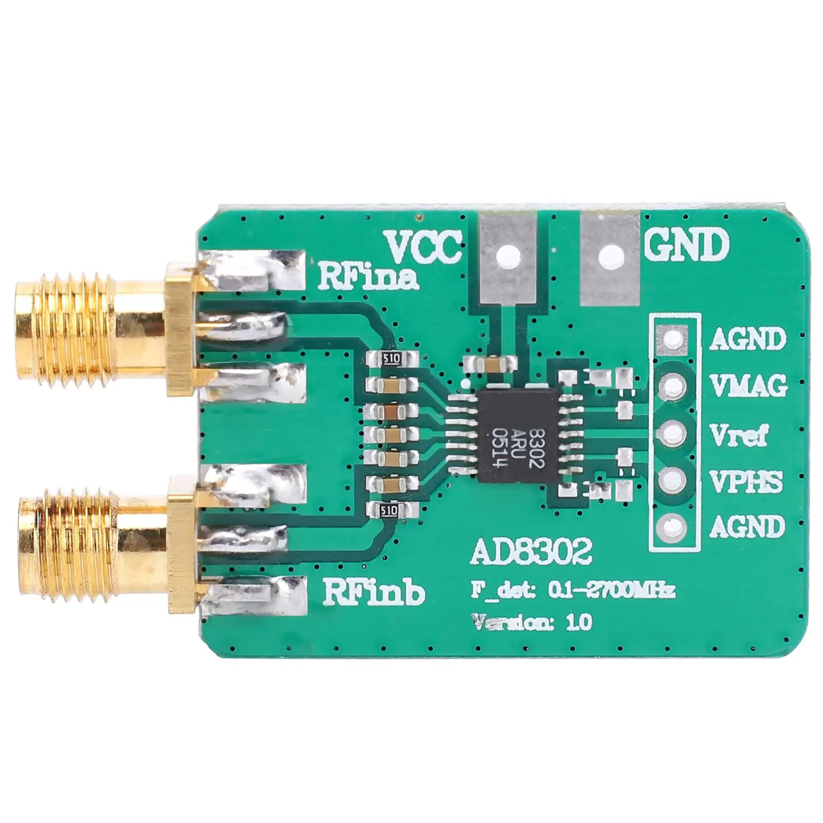 AD8302 PCB Logarithmic RF Power Detector Module for Microwave Frequency RF Detection