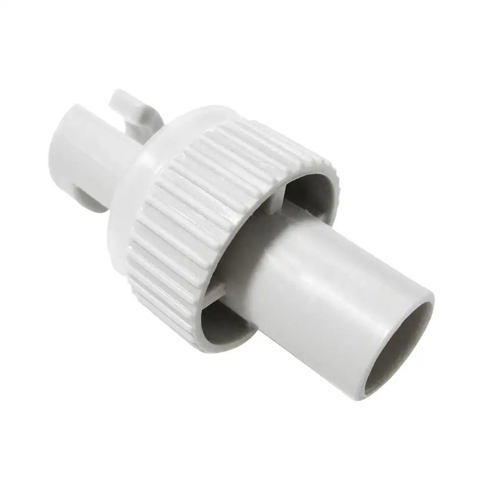 White Air Foot Pump Hose Adapter Connector for Inflatable Boat Kayak