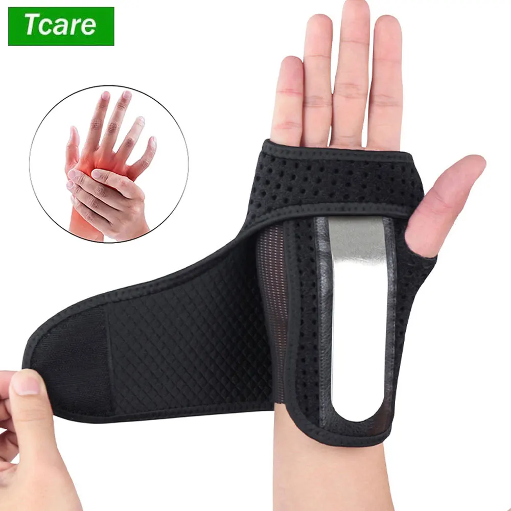 1 PC Wrist Brace for Carpal Tunnel Relief Night Support, Hand Support Hand Brace, Adjustable Wrist Splint Carpal Tunnel Syndrome