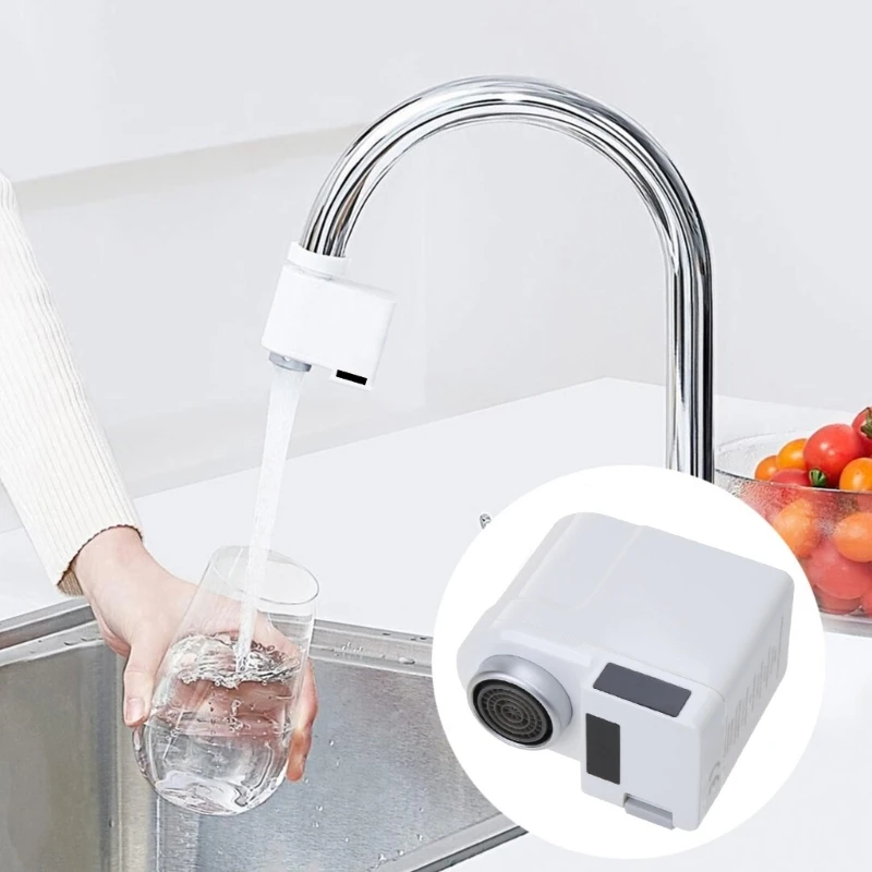 Touchless Sink Faucet Infrared Sensor Bathroom Hands Free Water Tap Sensor Public Sink Automatic Faucet Accessories DropShipping