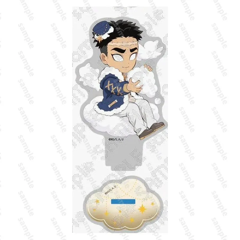 New Demon Slayer: Kimetsu No Yaiba Acrylic Stand Figure Kanroji Mitsuri Tokitou Muichirou Anime Peripheral Desktop Ornament Gift