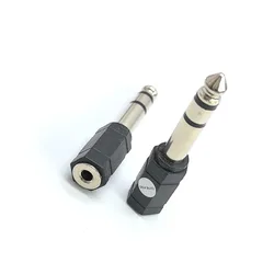 Keyboard Electric Piano 6.5mm to 3.5mm Adapter Converter Electronic Drum Plug Headphone Connector Jack