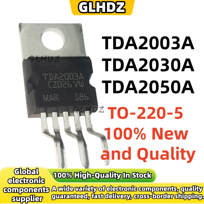 TO-220-5 100% Nuevo 10PCS TDA2003A TDA2030A TDA2050A TDA*2003A TDA*2030A TDA*2050A En stock