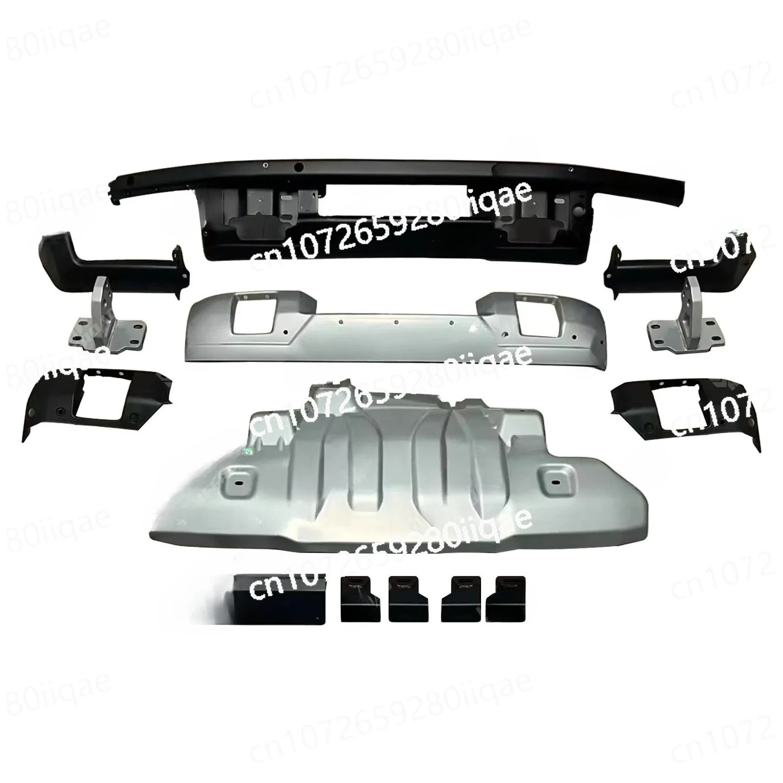 

For Ford Bronco Raptor 2021 2022 2023 Car Conversion Bumper Body Kit Facelift Skid Plate Front Bumper Engine Guard Board