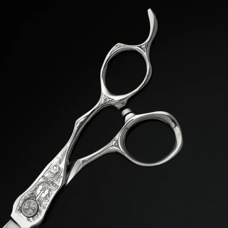 أدوات مقص احترافية مقص حلاّق لإزالة الشعر بدون علامات مصفف شعر أدوات قص الشعر 6.0 بوصة 440C فولاذ