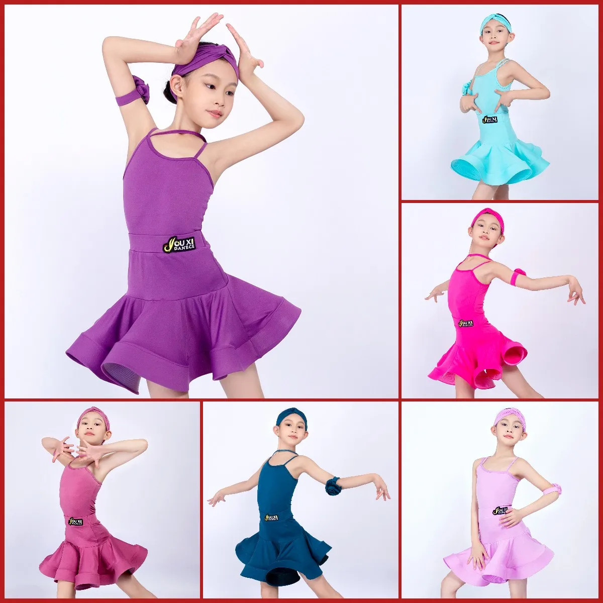 

Платье для латинских танцев, тренировочная одежда для девочек, профессиональная танцевальная форма для соревнований, одежда для выступлений на подтяжках