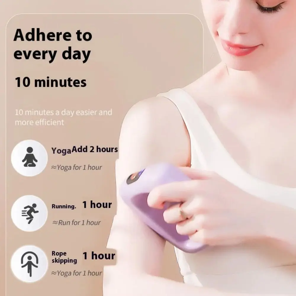

Electric Fascial Massage Ring Muscle Masajeador High Frequency Body Massage Machine Handheld Vibration Waist Massager