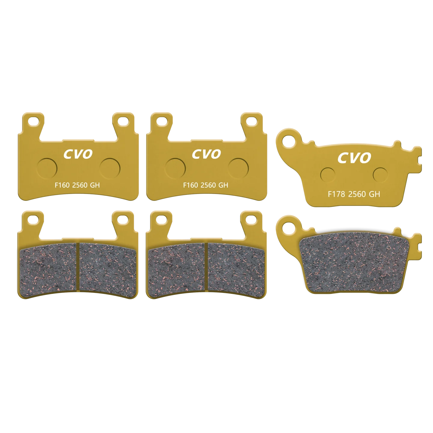 Wear Resistant Heat Resistant Motorcycle Brake Pads for KAWASAKI Ninja ZX-6R Motorcycle Accessories Disc Brake Pads