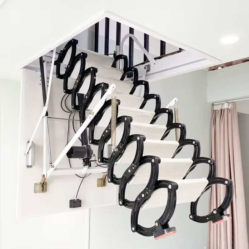 Attic Invisible Lift, Telescopic Staircase, Jumping Activity Folding Ladder, Contraction Ladder