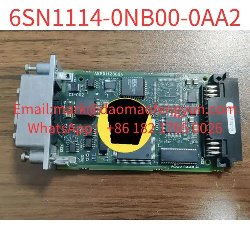 

6SN1114-0NB00-0AA2 Used Tested OK In Good Condition SIMODRIVE 611 UNIVERSAL OPT. PLUG-IN UNIT PROFIBUS DP