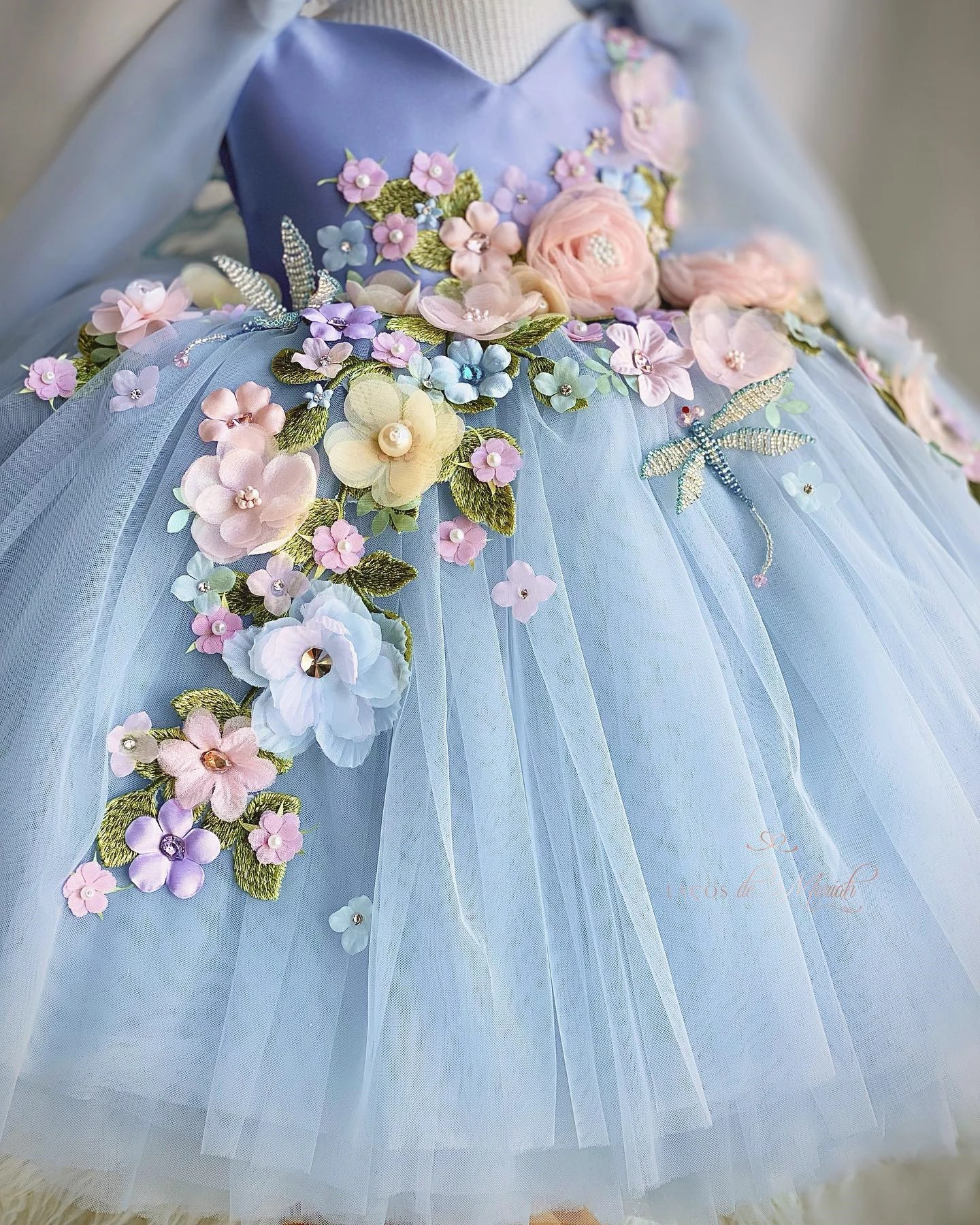 Baby Girl Sky Blue Dress: The Perfect Choice for Weddings, Birthdays, and  Special Occasions