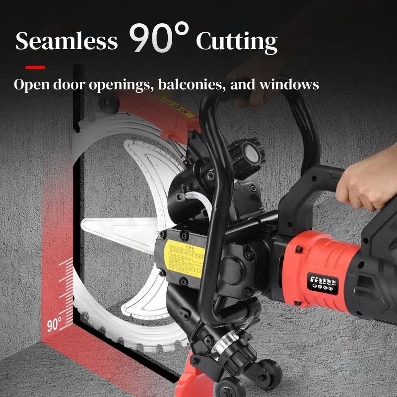 

Высококачественная ручная бесщеточная кольцевая пила для резки бетона и мрамора, 6000 Вт, 390 мм, 2300 об/мин