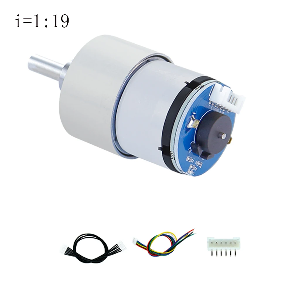 

520 Энкодер Мотор-редуктор постоянного тока Щетка DC 12 В Холл AB Измерительный код фазы Скорость Двигатель высокой мощности Большой крутящий момент Балансировочный тележка