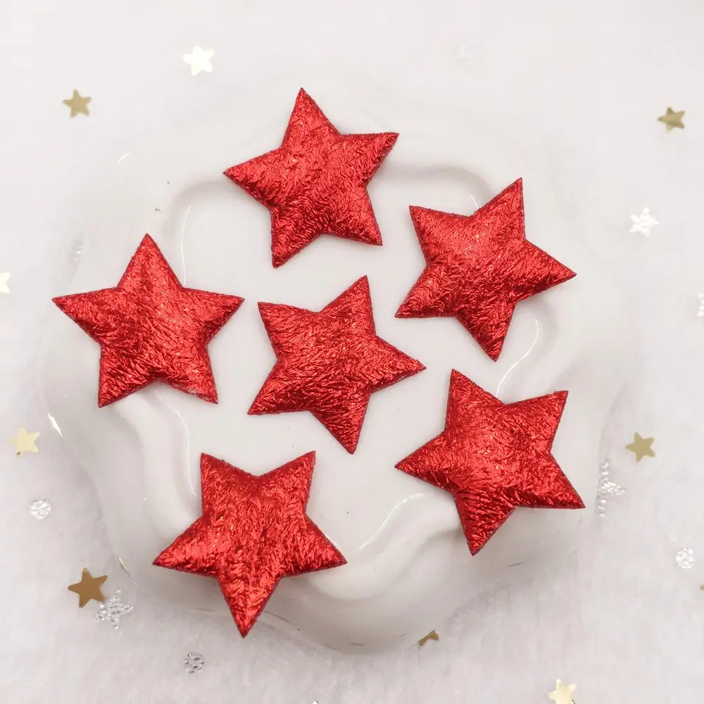 600pcs 20mm Padded Cloth Pretty Mini Star Appliques Wedding Patches DIY Hair Clip Accessories Craft Supplies E06