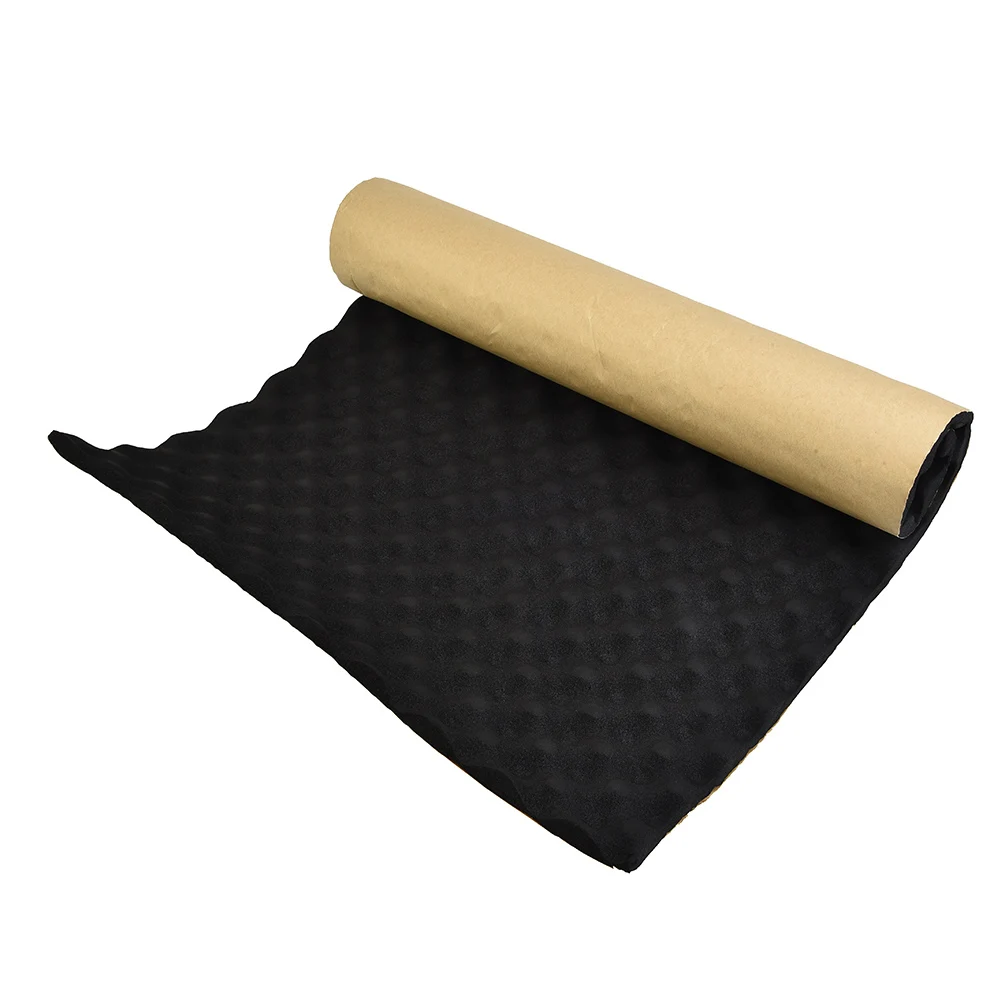 2cm Thick Car Sound Deadener Noise Insulation Acoustic Dampening Foam Subwoofer Mat 80/50/30cm*50cm Car Hood Insulation Mat