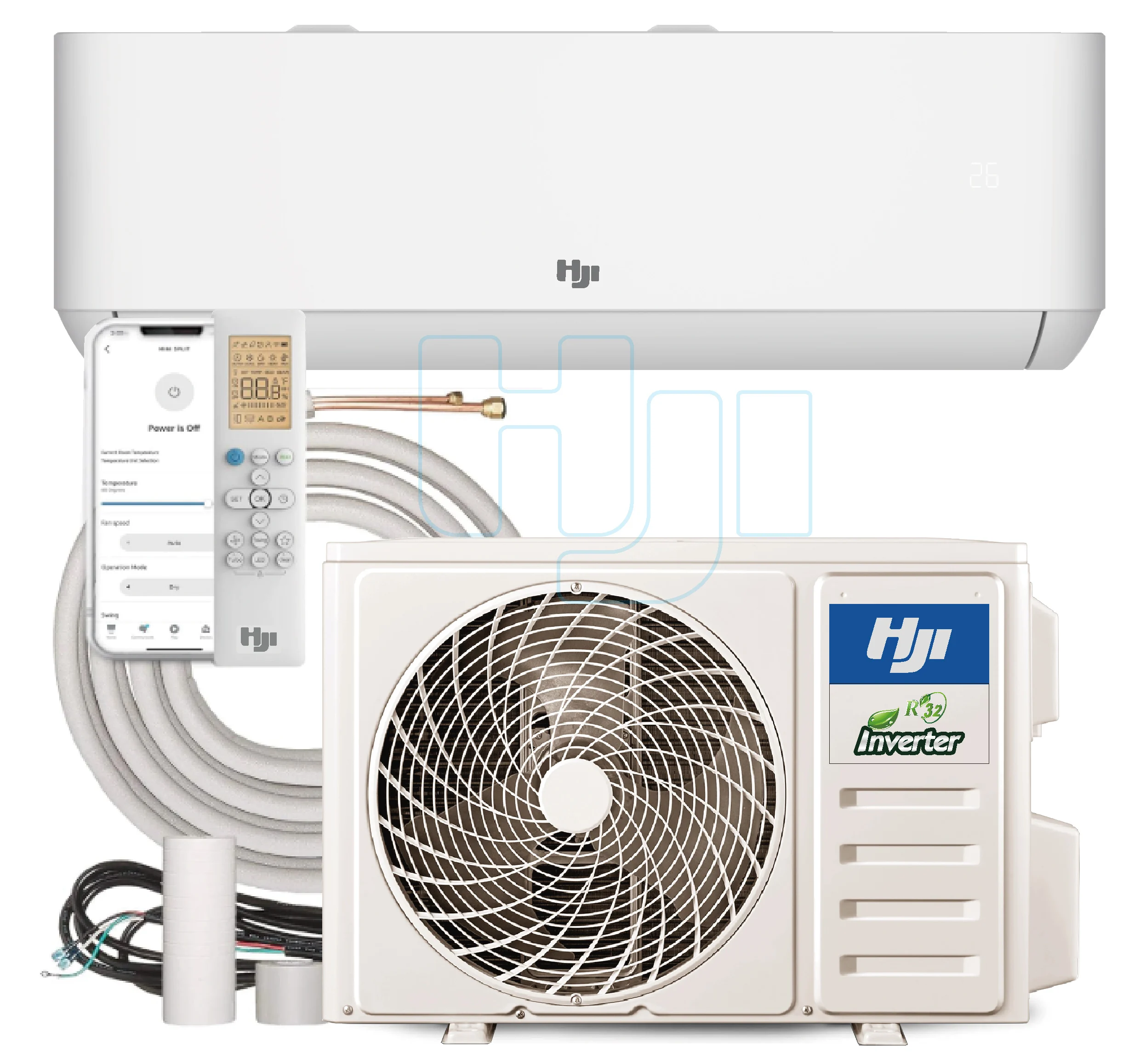 Ghana Hot Sale HJI 12000BTU 1.5HP Split Inverter Air Conditioner | TCL Factory Home Appliance | Household AC