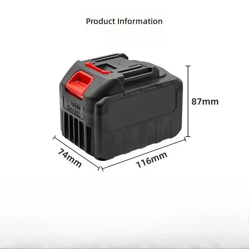21V 6000mAh Replacement Lithium Battery for Makita Power Tools Lawn Mowers Cordless Impact Wrenches and Chain Saws