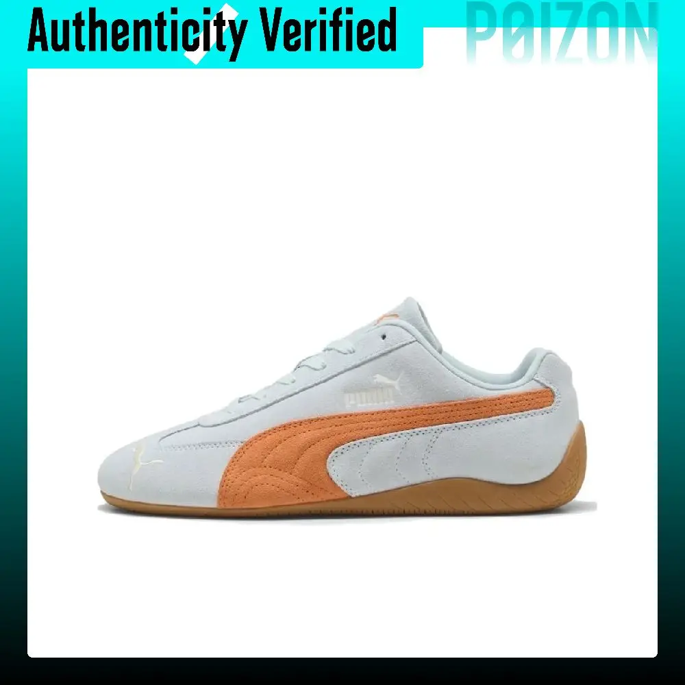 PUMA Speedcat Abrasion Resistant Low top Running Shoes Unisex Light Blue Orange 398846-40