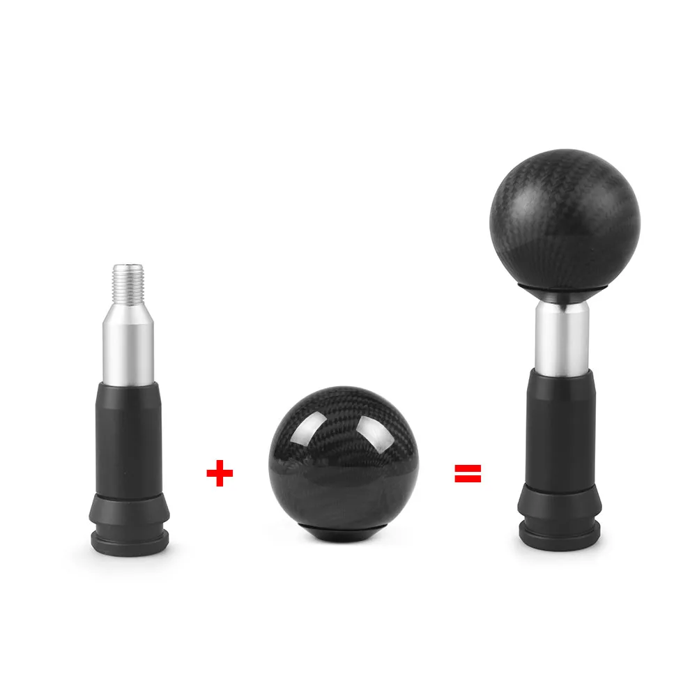 Aluminum Car M12*1.25 Shift Head Converter For Automatic Transmission Car Gear shift knob adapter