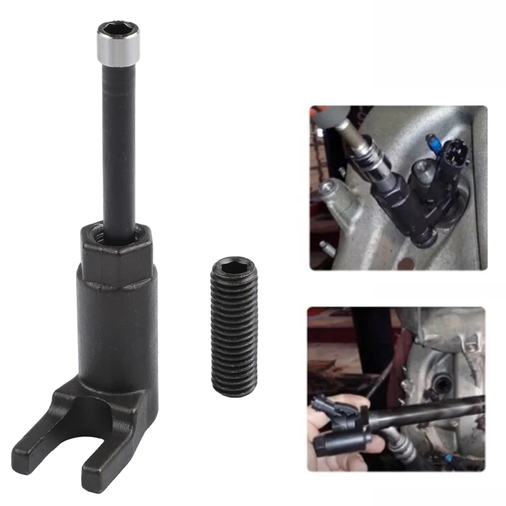 3Pcs Diesel Injector Removal Tool Kit Carbon Steel Puller Set For Fuel Injector Disassembly Car Repair Tools