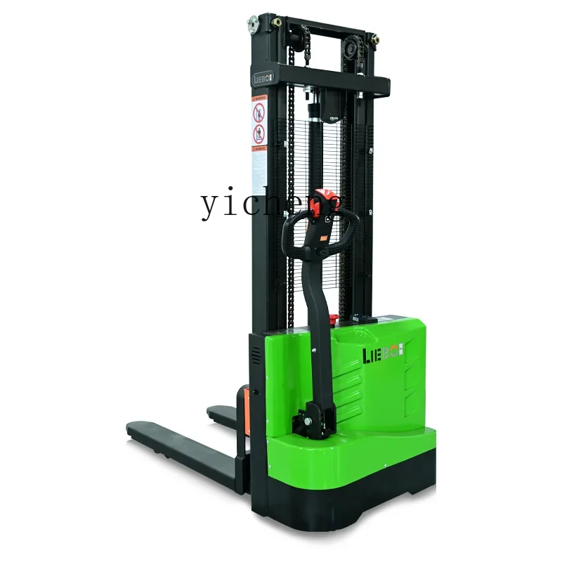 TQH factory electric stacker 1.5 tons 2 tons electric forklift stacking cattle forklift