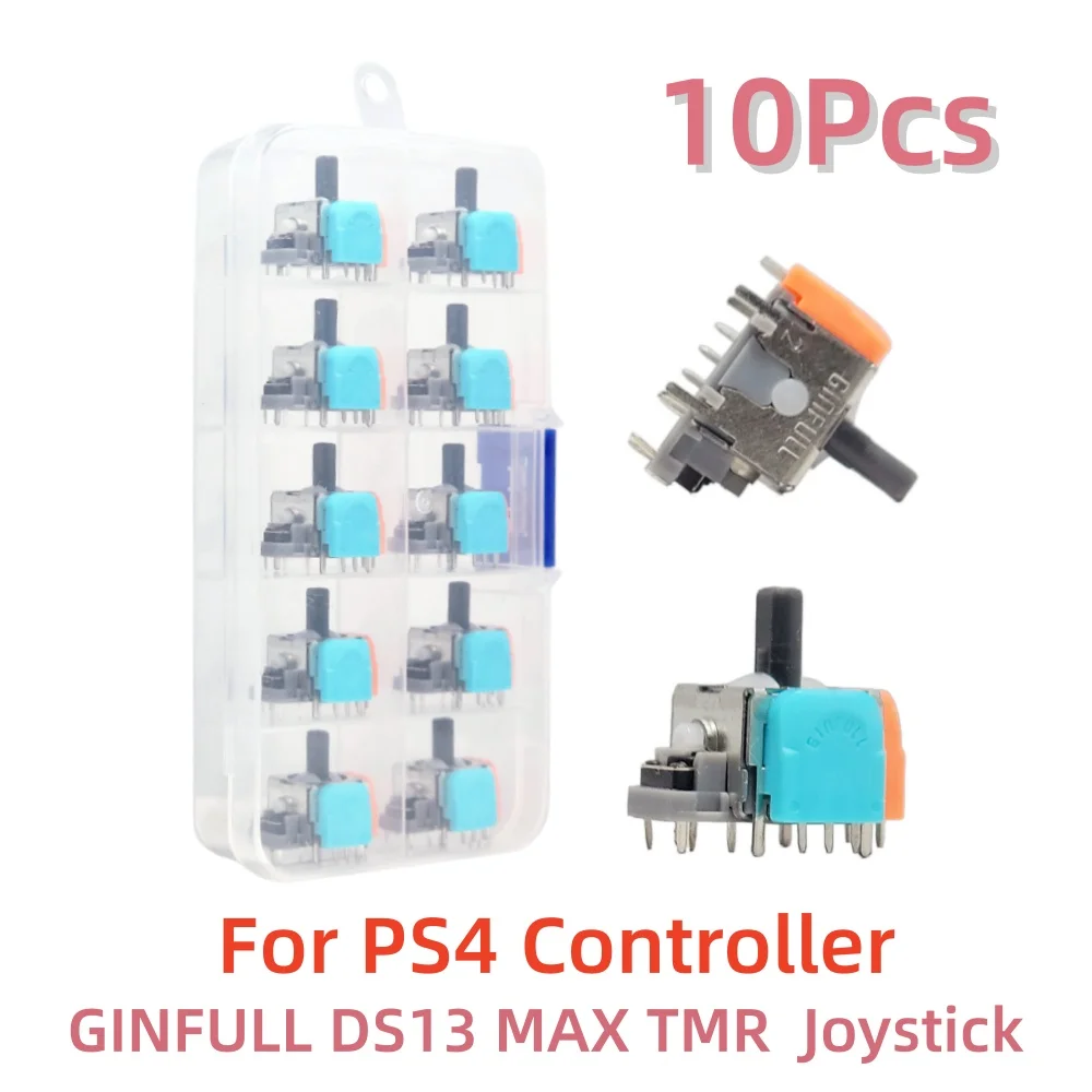 2/10 個 GINFULL DS13 MAX TMR 電磁ジョイスティック PS5 ゲームパッド