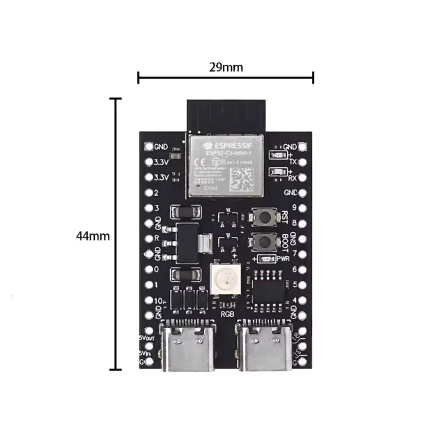 ESP32-C3 Type-C Wifi Bluetooth BLE5.0 DevKitM-1 Core Board Module ESP32C3