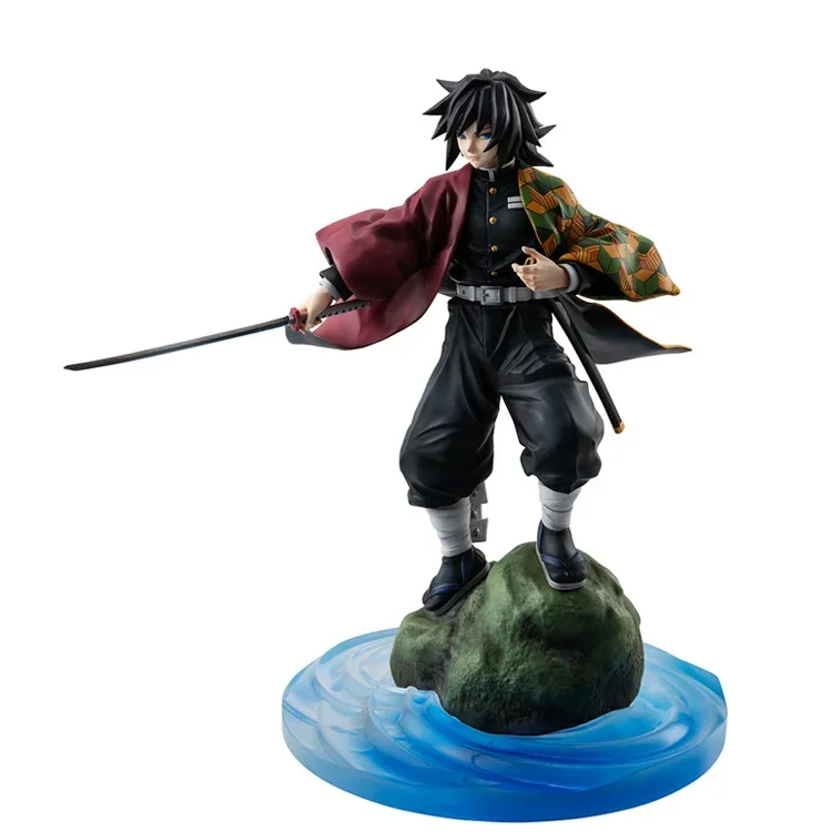 Megahouse-figuras de acción de la Serie G.E.M, Demon Slayer Tomioka Giyuu, modelo de Anime Original, muñeco coleccionable