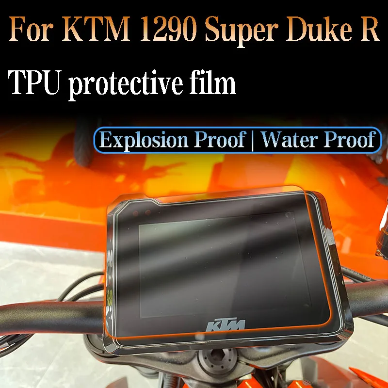 Motorcycle Dashboard explosion-proof scratch-proof Protective Film Instrument Protection Sticker KTM 1290 SUPER DUKE R 2021-2022