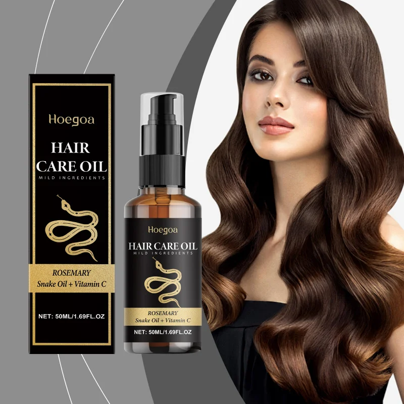 

Rosemary Hair Oil For Dry Hair, Nourishes & Strengthens, Reduces Frizz, Adds Shine, Lightweight Non-Greasy Formula