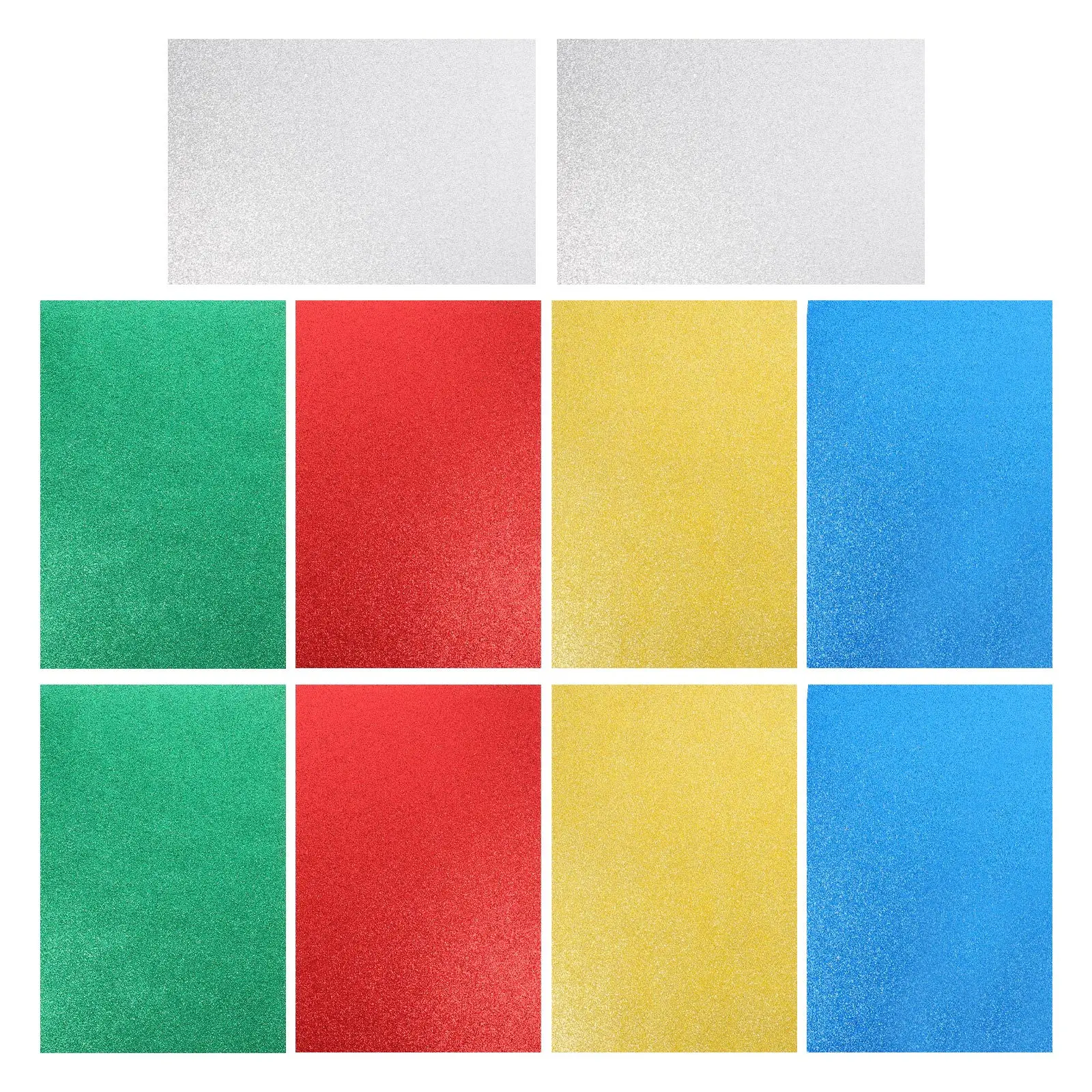 

10Pcs Glitter Sponge Paper Gold Powder Eva Premium DIY Craft Paper School Handmade Decoration DIY Handmade Material