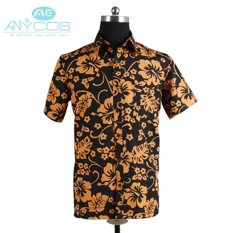 w,3;f'5\b/Fear and Loathing in Las Vegas Raoul Duke Cosplay Costume T- for Men Casual Short Sleeve Shirt Hallowee6;h\b.8'k/ view 2