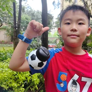 Kinder, die Outdoor Sport Basketball Wasser/Fußballflasche falten, tragbare Leckage Schüler Kinder Kinder Wasserflasche können Rucksack hängen 12 Hauptverkaufswasserflaschenjunge - №9