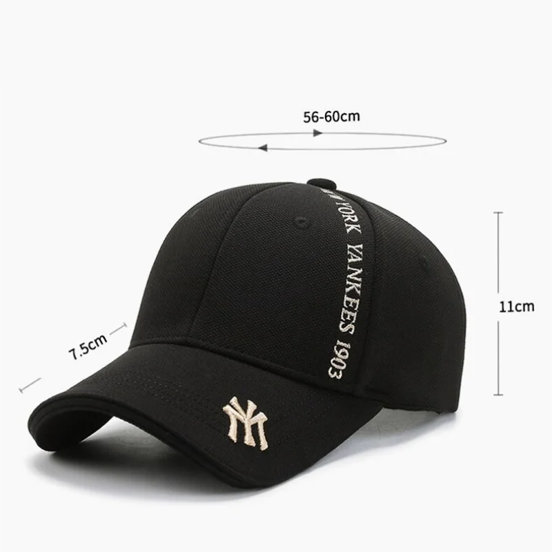 Lettere di moda ricamo berretto da Baseball di lusso uomo donna all\'aperto sport viaggi adulto Street Hip Hop cappello da sole Casual di alta qualità