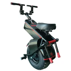 Scooter de motocicleta eléctrica para adultos, scooters de autoequilibrio de una rueda, neumáticos gruesos de 18 pulgadas, monociclo eléctrico de 1500W, velocidad del Motor 25 KM/H