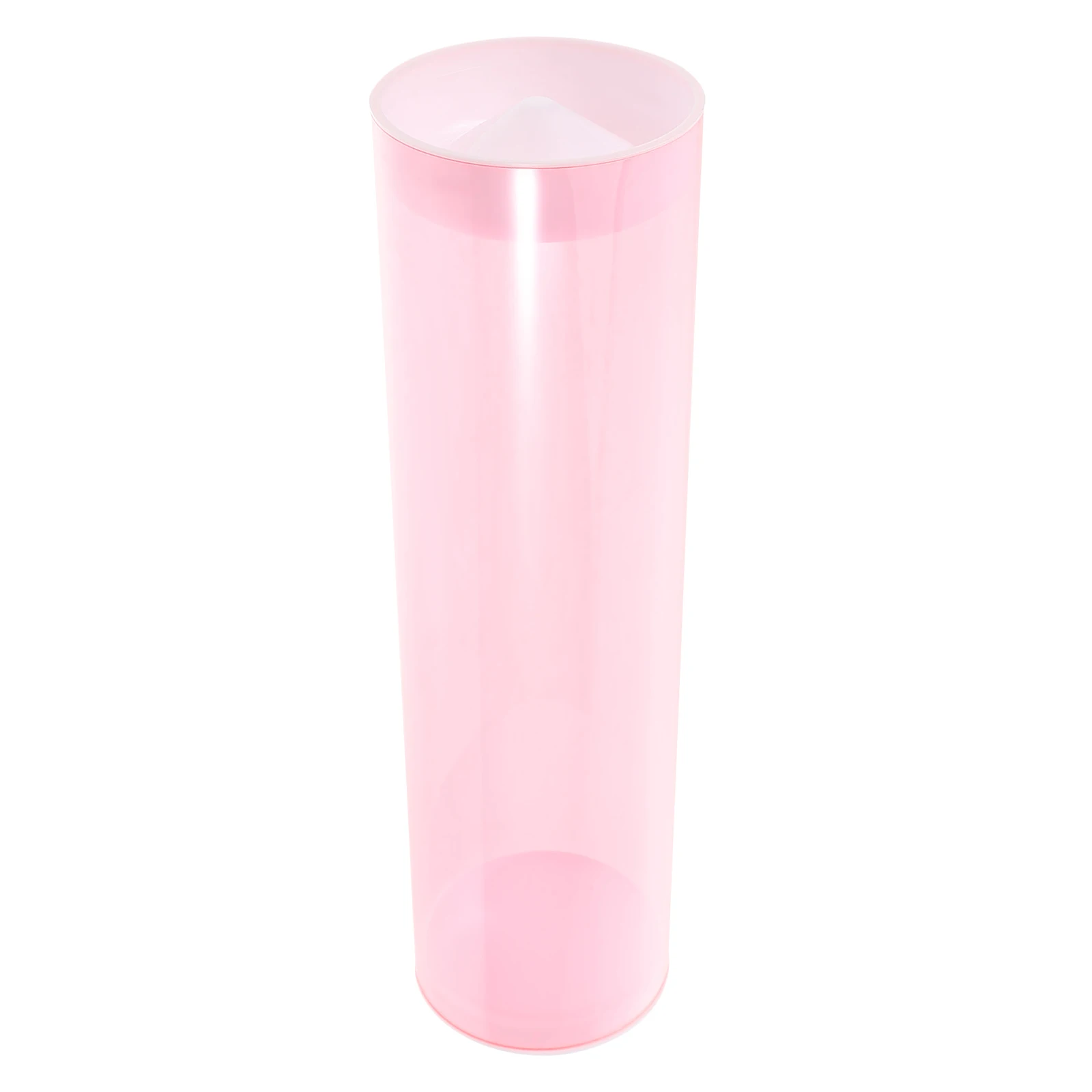 

Transparent Badminton Shuttlecock Storage Tube Large Capacity Portable Tennis Ball Holder Lid Dustproof Moisture Resistant