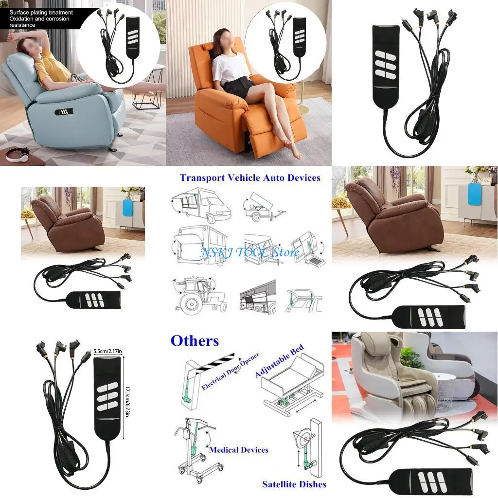 

L8RC множественные функции 6 -й ключевой диван -контроллеры подъемного подъема.