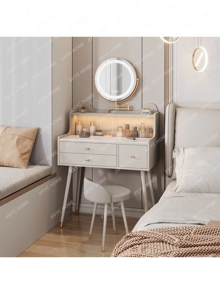 Small Apartment Dresser Modern Minimalist Bedroom Girl Heart Bedside Small Makeup Table