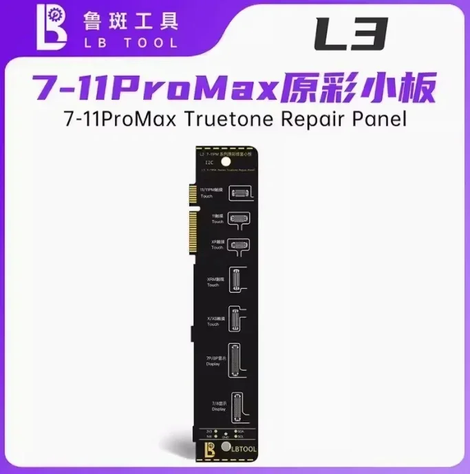 LB L3 testador de reparo para IP6-15PM bateria, X-15PM Face ID, câmera traseira, True Tone, 8-15 ferramenta de recuperação de fone de ouvido