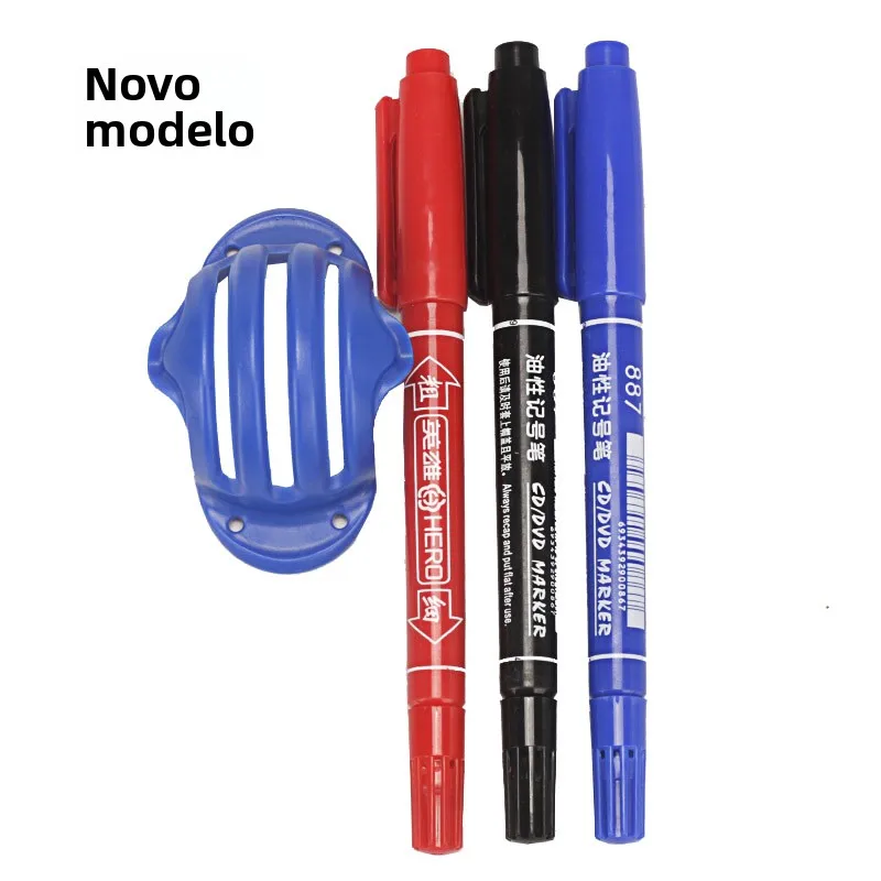 conjunto-de-regua-para-marcacao-de-bolas-de-golfe-com-3-canetas-marcadoras-a-base-de-Oleo-para-auxilio-na-alinhamento-de-putt