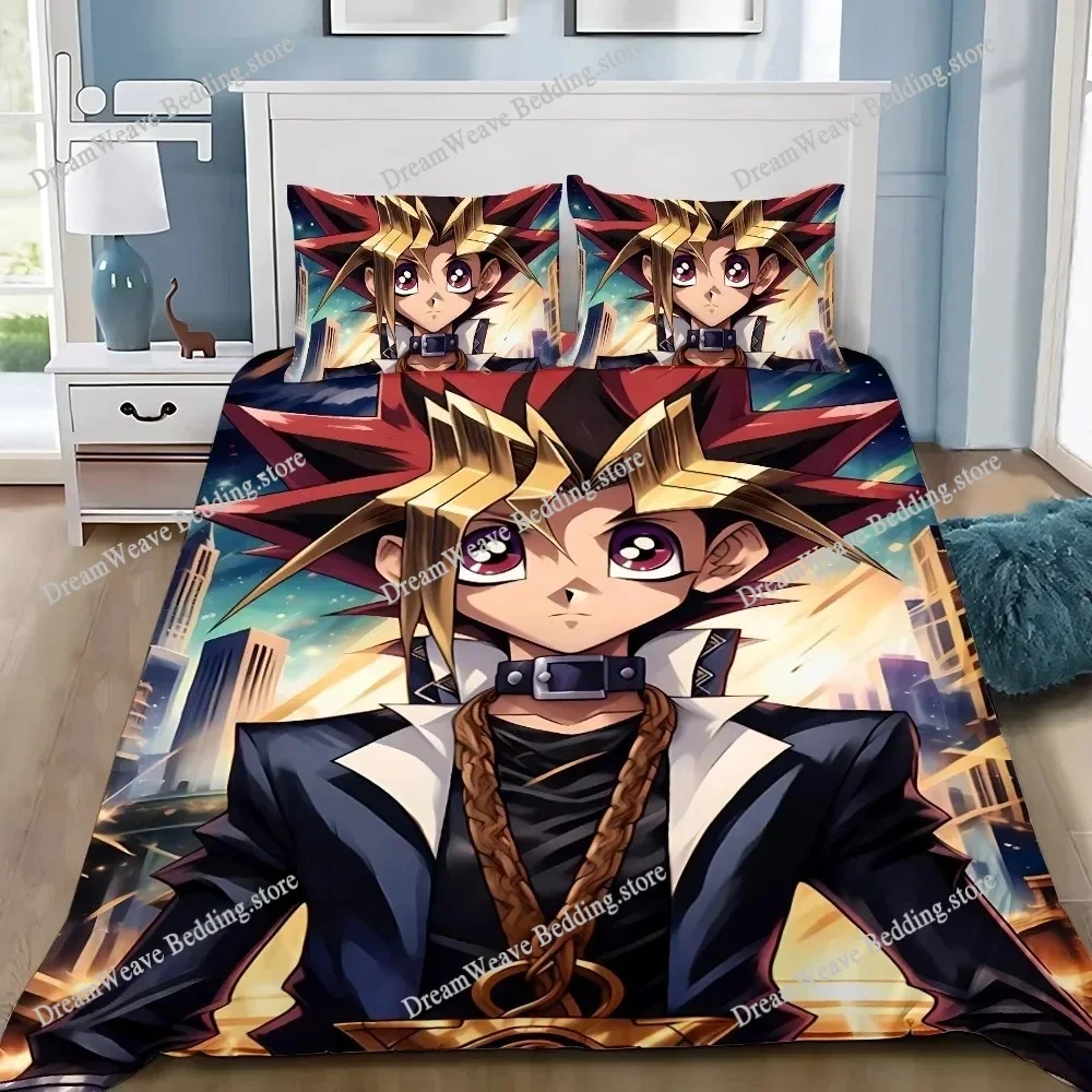 

Duvet Cover 3D Yu-Gi-Oh Pharaoh Atem Exquisite Game Digital Printing Bedding Set Comforter Bed Home Decor Girls Boys Gift741