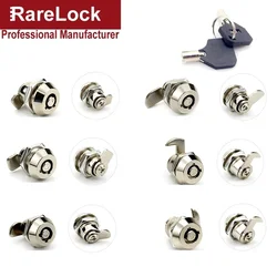 Mini Cabinet Tubular Cam Lock for ATM Cash Box POS Printer Show Case Light-box Attendance Machine Hardware Rarelock MX09 G1