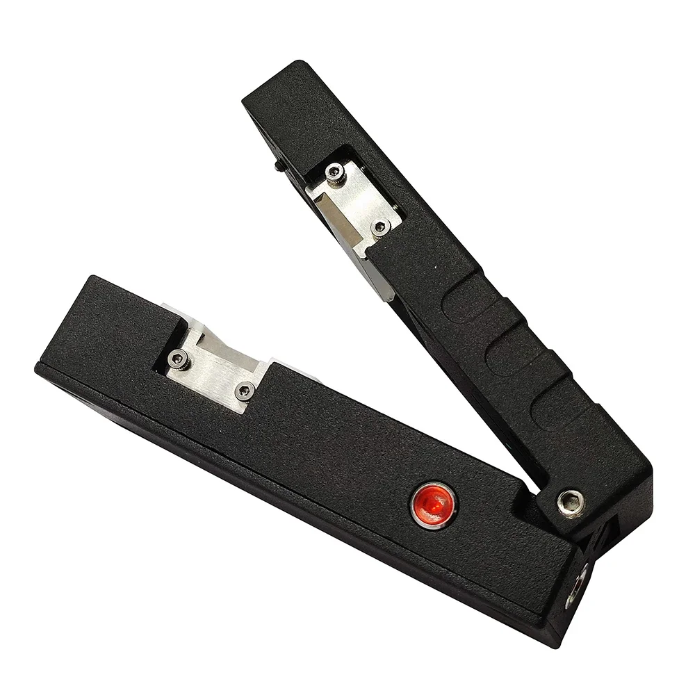 Automatische Fiber Stripper Thermische Stripper Tang Verwarmd Optische Draad Stripping Slitter Lint Fusion Splicer Kabel Cutter Tool