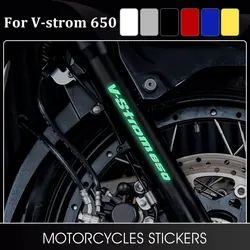 Pegatinas brillantes para motocicleta, calcomanía Vstrom DL 650, accesorios para Suzuki v-strom 650 XT V Strom Vstrom650 Vstrom650DL Vstrom650XT