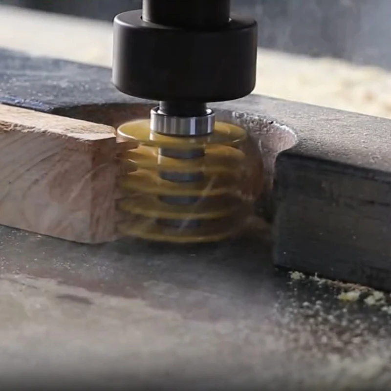 1Pc 8mm Shank 12mm shank 2 Teeth Adjustable Finger Joint Router Bit Tenon Cutter Industrial Grade for Wood Tool