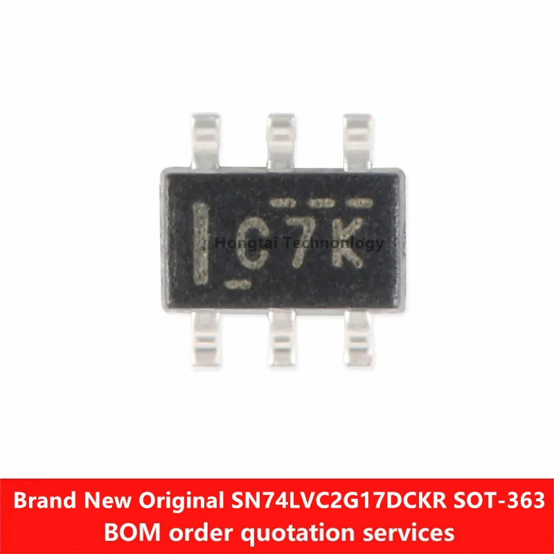 New Original SN74LVC2G17DCKR SOT-363 Dual Schmitt Trigger Buffer Logic Chip